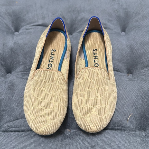 Gold Sahara Rothy’s Loafers - Picture 2 of 6